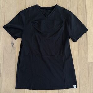 Lalabu Dad Shirt Mens Large Black Baby Carrier Tee Soothe Kangaroo Pouch $85